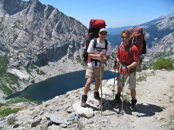 Ben and Tony on the High Sierra Trail